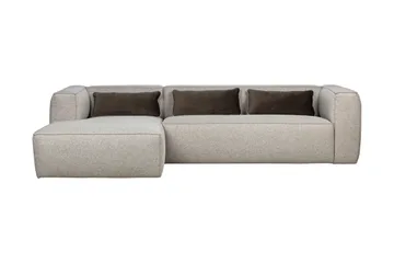 Harlow Divansoffa - Ljusgrå - Möbler - Soffa - Divansoffor & schäslongsoffa