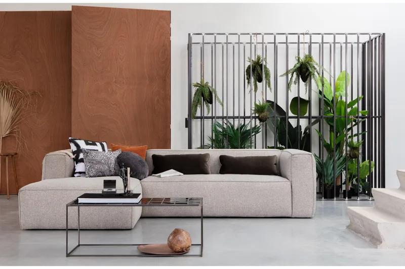 Harlow Divansoffa - Ljusgrå - Möbler - Soffa - Divansoffor & schäslongsoffa