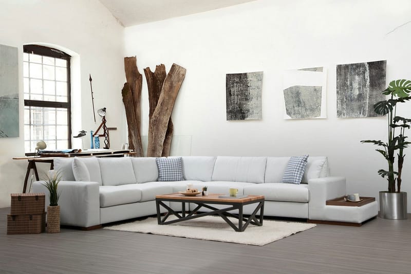 Huelva Divansoffa - Beige - Möbler - Soffa - Hörnsoffa