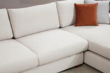 Huelva Divansoffa - Beige - Möbler - Soffa - Divansoffor & schäslongsoffa