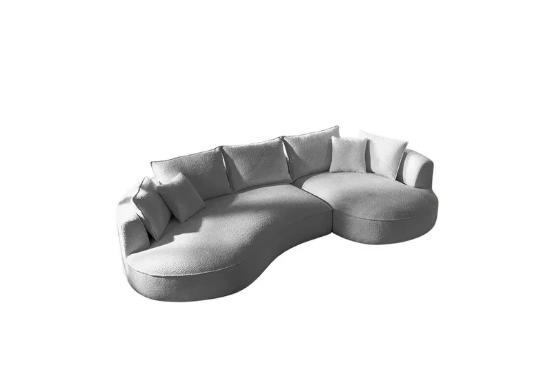 Hungirr Soffa med Divan 4-sits - Grå - Möbler - Soffa - 4 sits soffa