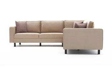 Kaletea Soffa m. Divan 4-sits - Beige - Möbler - Soffa - Hörnsoffa