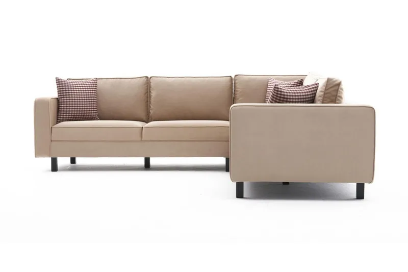 Kaletea Soffa m. Divan 4-sits - Beige - Möbler - Soffa - Hörnsoffa