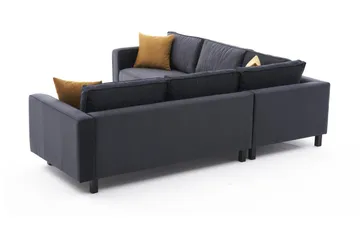 Kaletea Soffa m. Divan 4-sits - Mörkgrå - Möbler - Soffa - Hörnsoffa