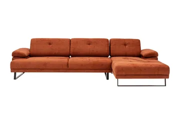Kitimat Divansoffa 3-sits - Orange - Möbler - Soffa - Divansoffor & schäslongsoffa - 3 sits soffa med divan