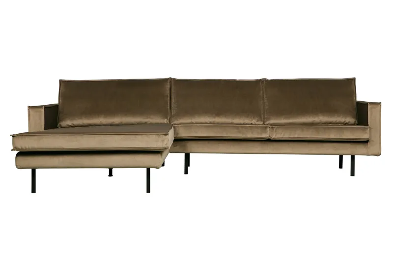 Lissbon Divansoffa Vänster - Taupe - Möbler - Soffa - Divansoffor & schäslongsoffa