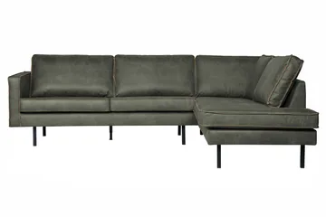 Lissbon Hörnsoffa - Armégrön - Möbler - Soffa - Divansoffor & schäslongsoffa