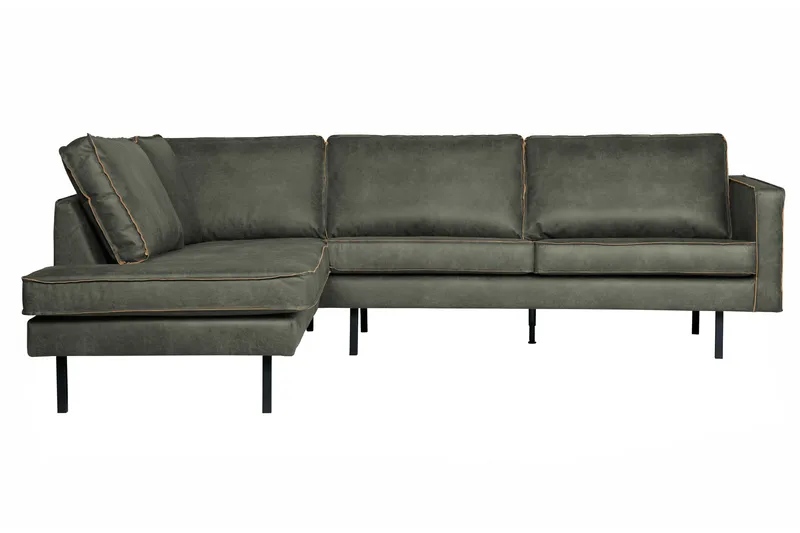 Lissbon Hörnsoffa - Armégrön - Möbler - Soffa - Divansoffor & schäslongsoffa