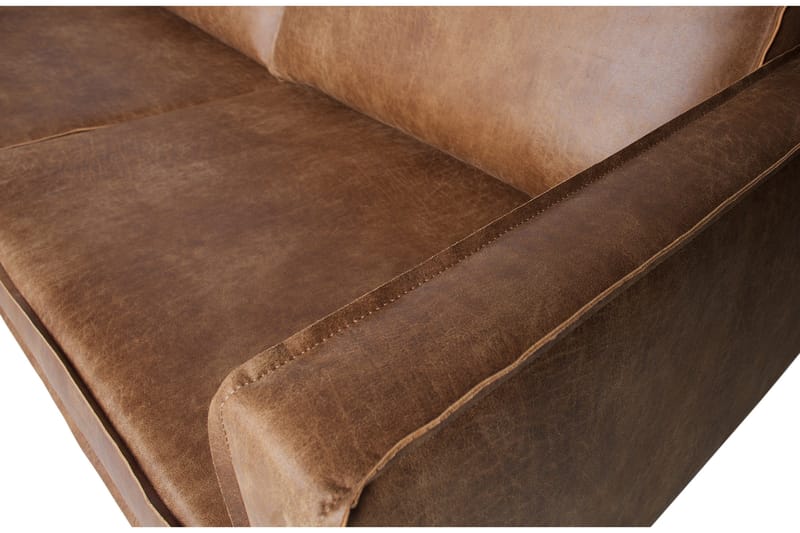 Lissbon Hörnsoffa - Cognac - Möbler - Soffa - Divansoffor & schäslongsoffa
