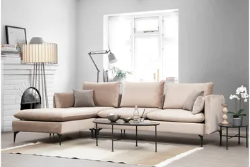 Luces Divansoffa - Beige - Möbler - Soffa - Divansoffor & schäslongsoffa