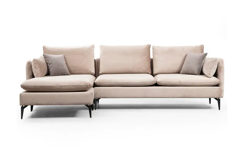 Luces Divansoffa - Beige - Möbler - Soffa - Divansoffor & schäslongsoffa