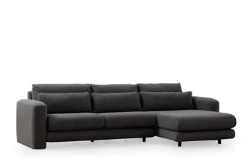 Makhan Soffa m. Divan 3-sits - Grå - Möbler - Soffa - Divansoffor & schäslongsoffa