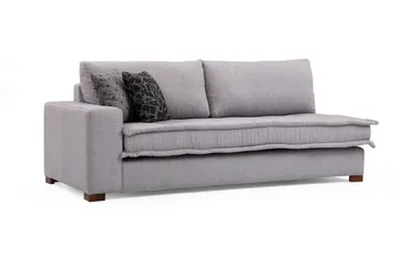 Mamerto Soffa m. Divan 4-sits - Ljusgrå - Möbler - Soffa - Hörnsoffa - Hörnsoffa med divan