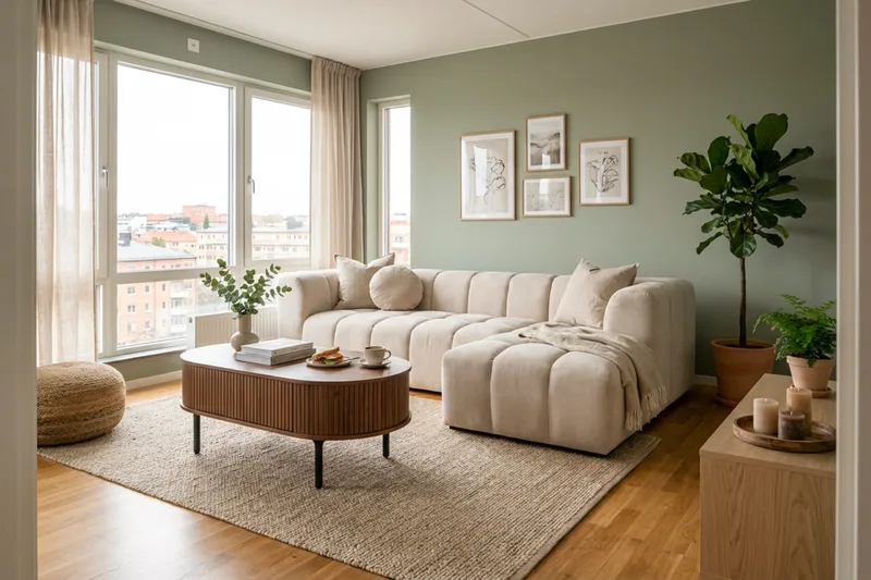 Marlow 3-sits Bubblig Divansoffa höger - Beige - Möbler - Soffa - Divansoffor & schäslongsoffa