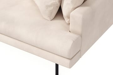 Menard 4-sits Vänstervänd L-formad Divansoffa i Manchester - Beige - Möbler - Soffa - Divansoffor & schäslongsoffa - 4 sits soffa med divan