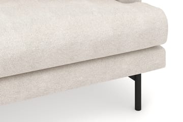 Menard 4-sits Vänstervänd L-formad Djup Divansoffa i Tyg - Beige - Möbler - Soffa - Divansoffor & schäslongsoffa