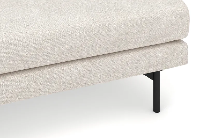 Menard 4-sits Vänstervänd L-formad Djup Schäslongsoffa i Tyg - Beige - Möbler - Soffa - Divansoffor & schäslongsoffa
