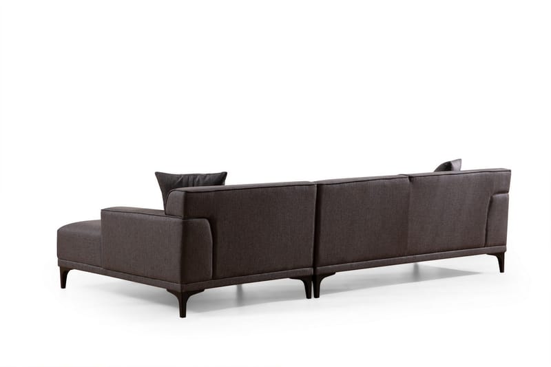 Mississauga Divansoffa 3-sits - Antracit - Möbler - Soffa - Divansoffor & schäslongsoffa - 3 sits soffa med divan