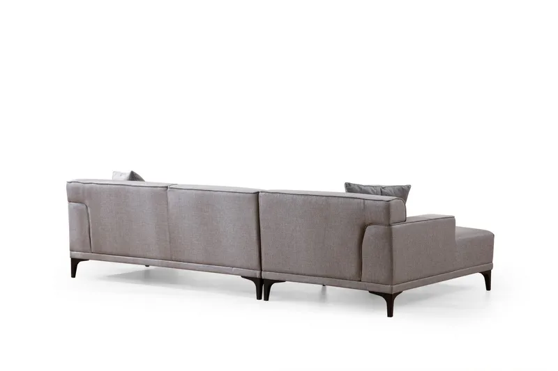 Mississauga Divansoffa 3-sits - Grå - Möbler - Soffa - Divansoffor & schäslongsoffa - 3 sits soffa med divan