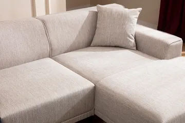 Mississauga Divansoffa 3-sits - Vit - Möbler - Soffa - Divansoffor & schäslongsoffa - 3 sits soffa med divan