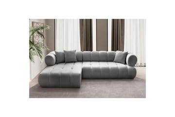 Mississauga Soffa med Divan 3-sits - Grå - Möbler - Soffa - Divansoffor & schäslongsoffa