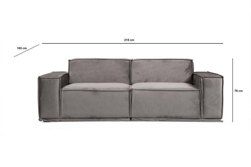 Nightcap Soffa 2-sits - Grå - Möbler - Soffa - 2 sits soffa