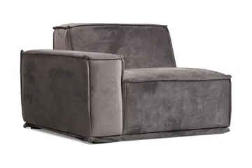 Nightcap Soffa m. Divan 3-sits - Grå - Möbler - Soffa - 3 sits soffa