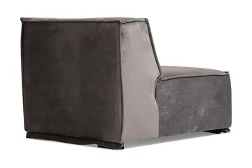 Nightcap Soffa m. Divan 4-sits - Grå - Möbler - Soffa - Modulsoffor - Komplett modulsoffa