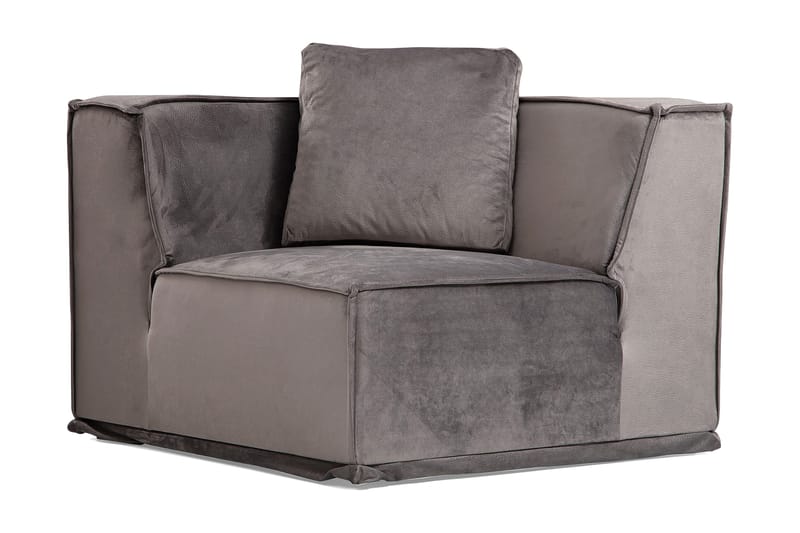 Nightcap Soffa m. Divan 6-sits - Grå - Möbler - Soffa - Hörnsoffa