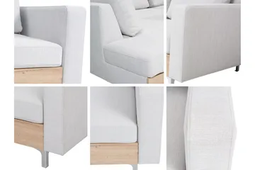 Oberting Soffa - Svart - Möbler - Soffa - Divansoffor & schäslongsoffa