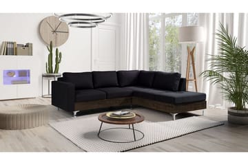 Oberting Soffa - Svart - Möbler - Soffa - Divansoffor & schäslongsoffa