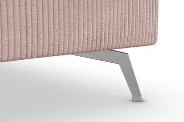 Ocean Lyx 4-sits Högervänd L-formad Schäslongsoffa i Manchester - Rosa - Möbler - Soffa - Divansoffor & schäslongsoffa