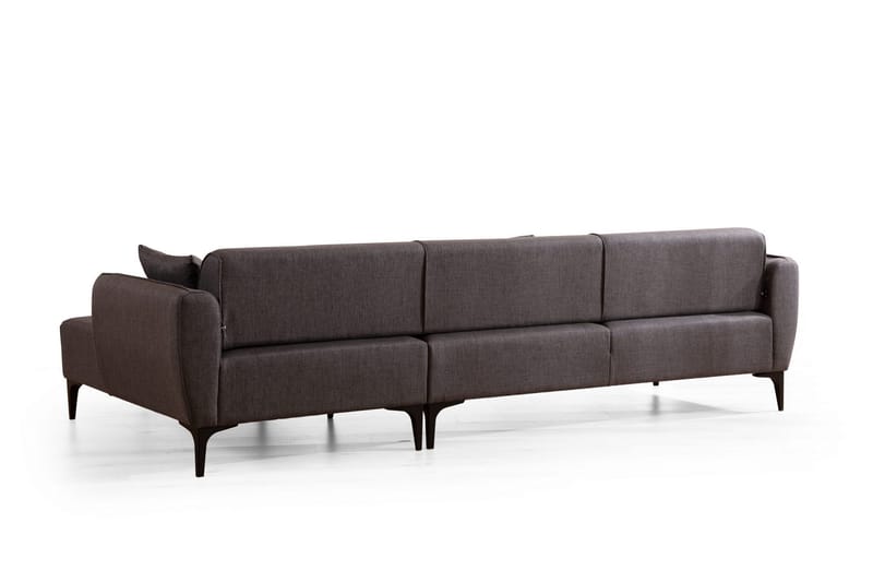 Rossland Divansoffa 3-sits - Mörkgrå - Möbler - Soffa - Divansoffor & schäslongsoffa - 3 sits soffa med divan