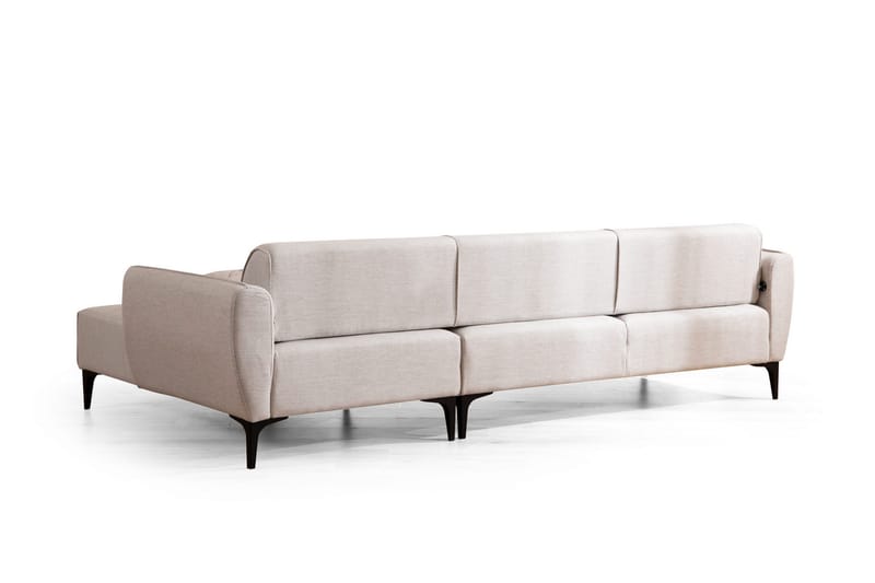 Rossland Divansoffa 3-sits - Vit - Möbler - Soffa - Divansoffor & schäslongsoffa - 3 sits soffa med divan