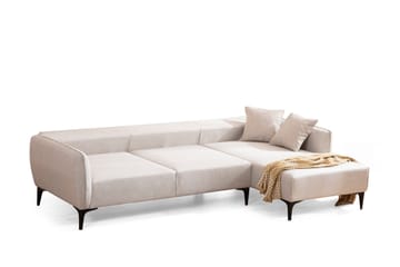 Rossland Divansoffa 3-sits - Vit - Möbler - Soffa - Divansoffor & schäslongsoffa - 3 sits soffa med divan