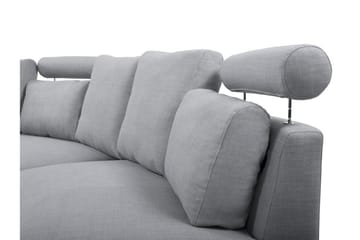 Rotunde Divansoffa 448 cm - Grå - Möbler - Soffa