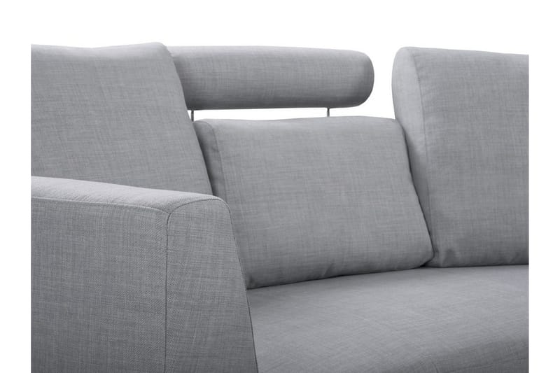 Rotunde Divansoffa 448 cm - Grå - Möbler - Soffa