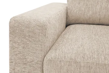 Scandi Djup 4-sits Soffa med Schäslong Höger i Chenille - Beige - Möbler - Soffa - Divansoffor & schäslongsoffa