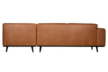 Statement Hörnsoffa - Cognac - Möbler - Soffa - Divansoffor & schäslongsoffa