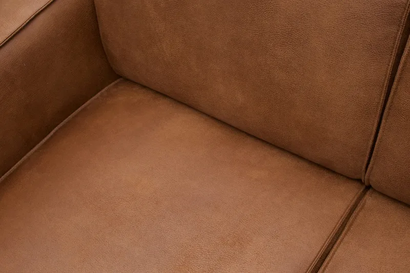 Statement Hörnsoffa - Cognac - Möbler - Soffa - Divansoffor & schäslongsoffa