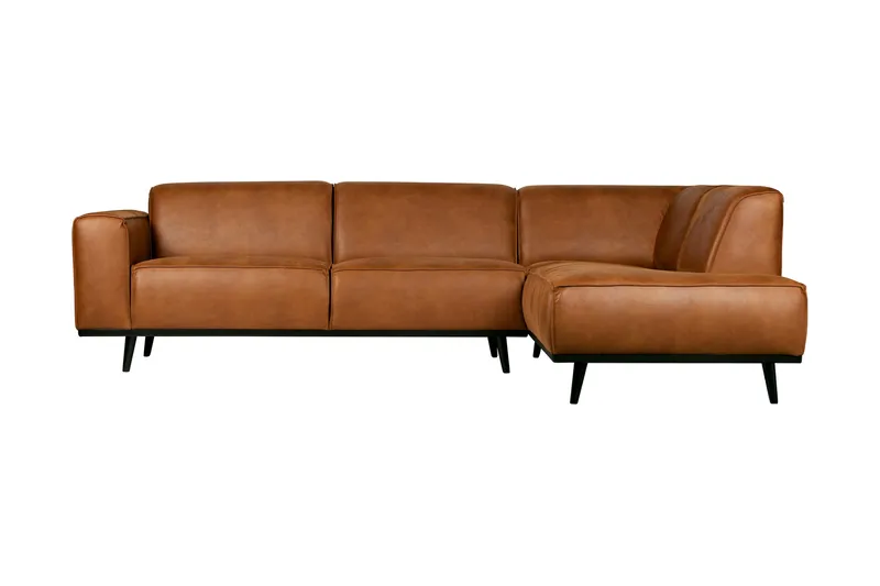 Statement Hörnsoffa - Cognac - Möbler - Soffa - Divansoffor & schäslongsoffa