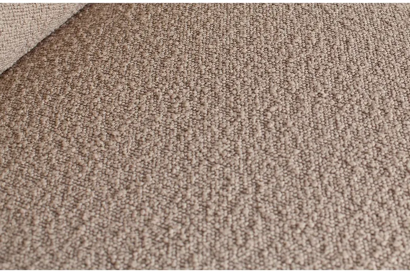 Statement Hörnsoffa Vänster - Beige Bouclé - Möbler - Soffa - Divansoffor & schäslongsoffa