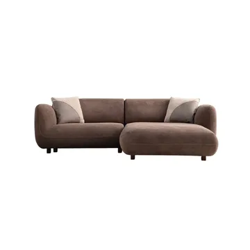 Talrosen 3-sits Soffa med Divan - Brun - Möbler - Soffa - Divansoffor & schäslongsoffa