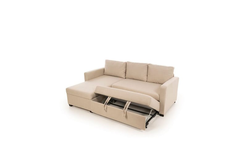 Tareen Soffa med Divan 3-sits - Beige - Möbler - Soffa - Bäddsoffa - Bäddsoffa divan