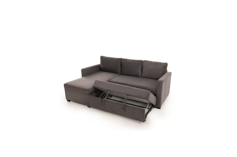 Tareen Soffa med Divan 3-sits - Grå - Möbler - Soffa - Bäddsoffa - Bäddsoffa divan