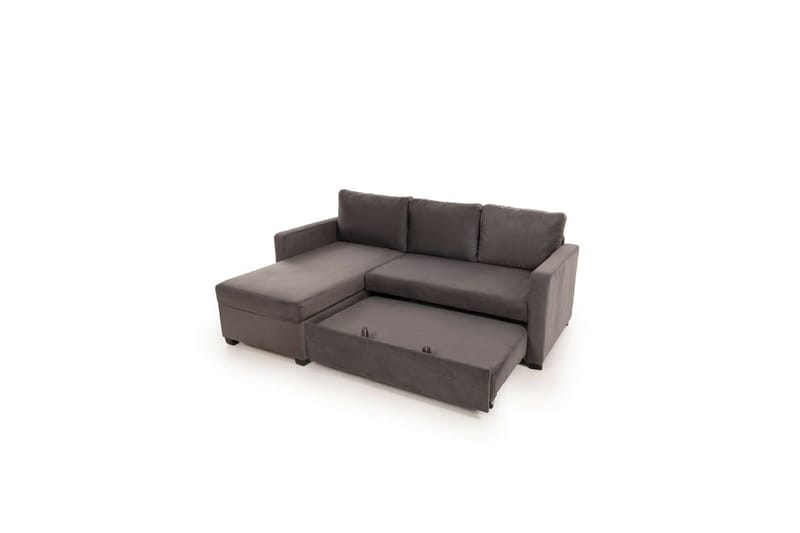 Tareen Soffa med Divan 3-sits - Grå - Möbler - Soffa - Bäddsoffa - Bäddsoffa divan