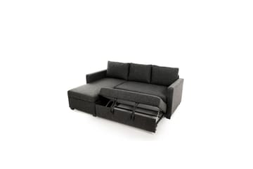Tareen Soffa med Divan 3-sits - Mörkgrå - Möbler - Soffa - Bäddsoffa - Bäddsoffa divan