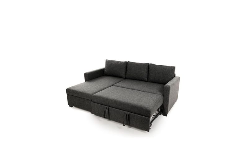 Tareen Soffa med Divan 3-sits - Mörkgrå - Möbler - Soffa - Bäddsoffa - Bäddsoffa divan