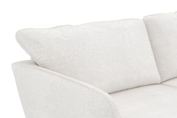 Trend Lyx 3-sits Divansoffa Höger - Vit|Bouclé - Möbler - Soffa - Divansoffor & schäslongsoffa