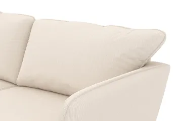 Trend Lyx 4-sits Vänstervänd L-formad Schäslongsoffa i Manchester - Beige - Möbler - Soffa - Divansoffor & schäslongsoffa